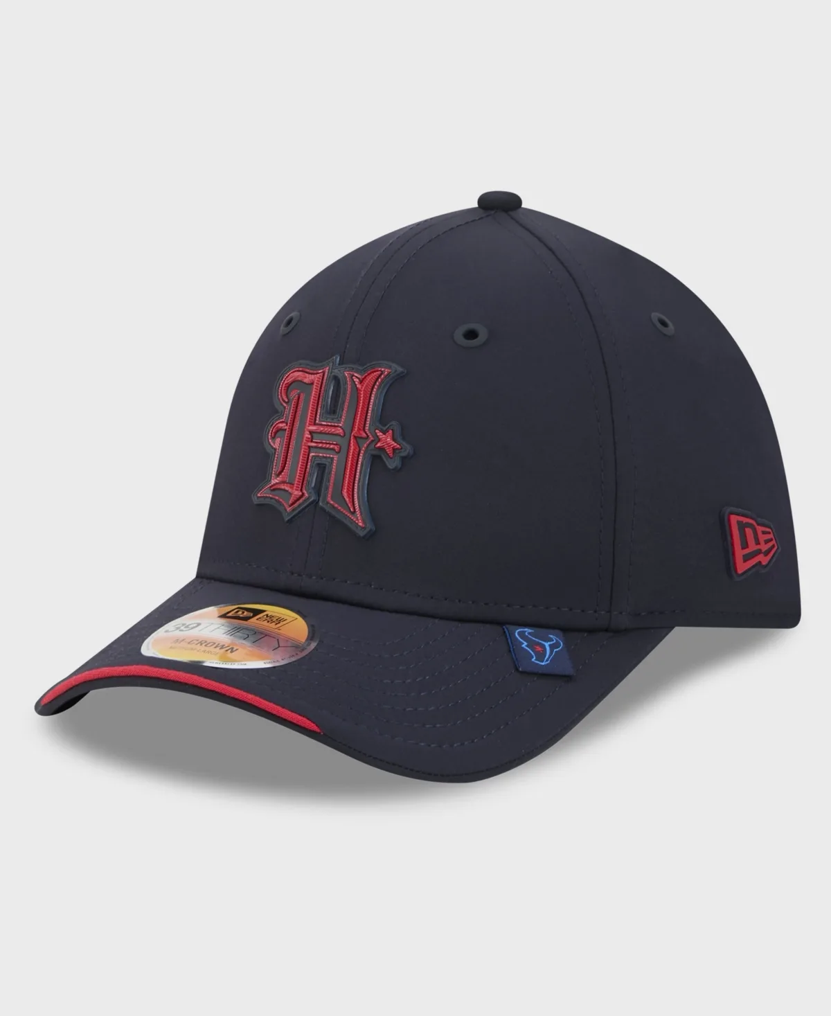 Houston Texans 2026 Sideline H-Town 39THIRTY M-Crown Flex Hat by New Era
