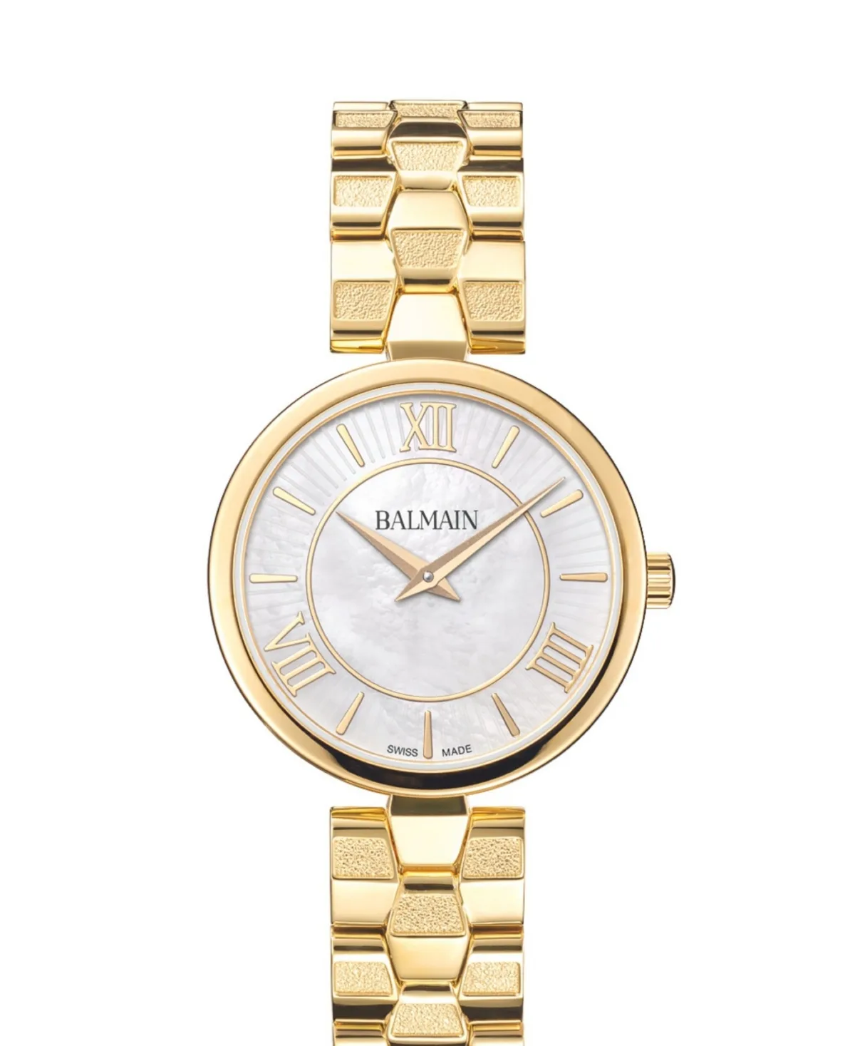 Swiss Quartz Sedirea Gold-Tone Stainless Steel Bracelet Watch 31mm by Balmain
