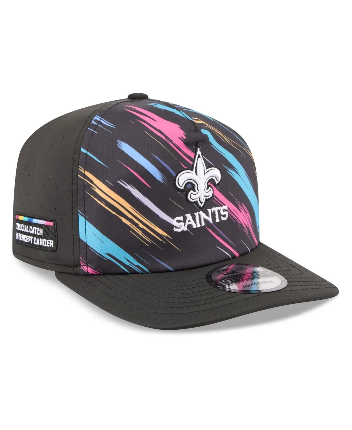 New Orleans Saints 2026 Nfl Crucial Catch 19TWENTY Adjustable Hat by New Era