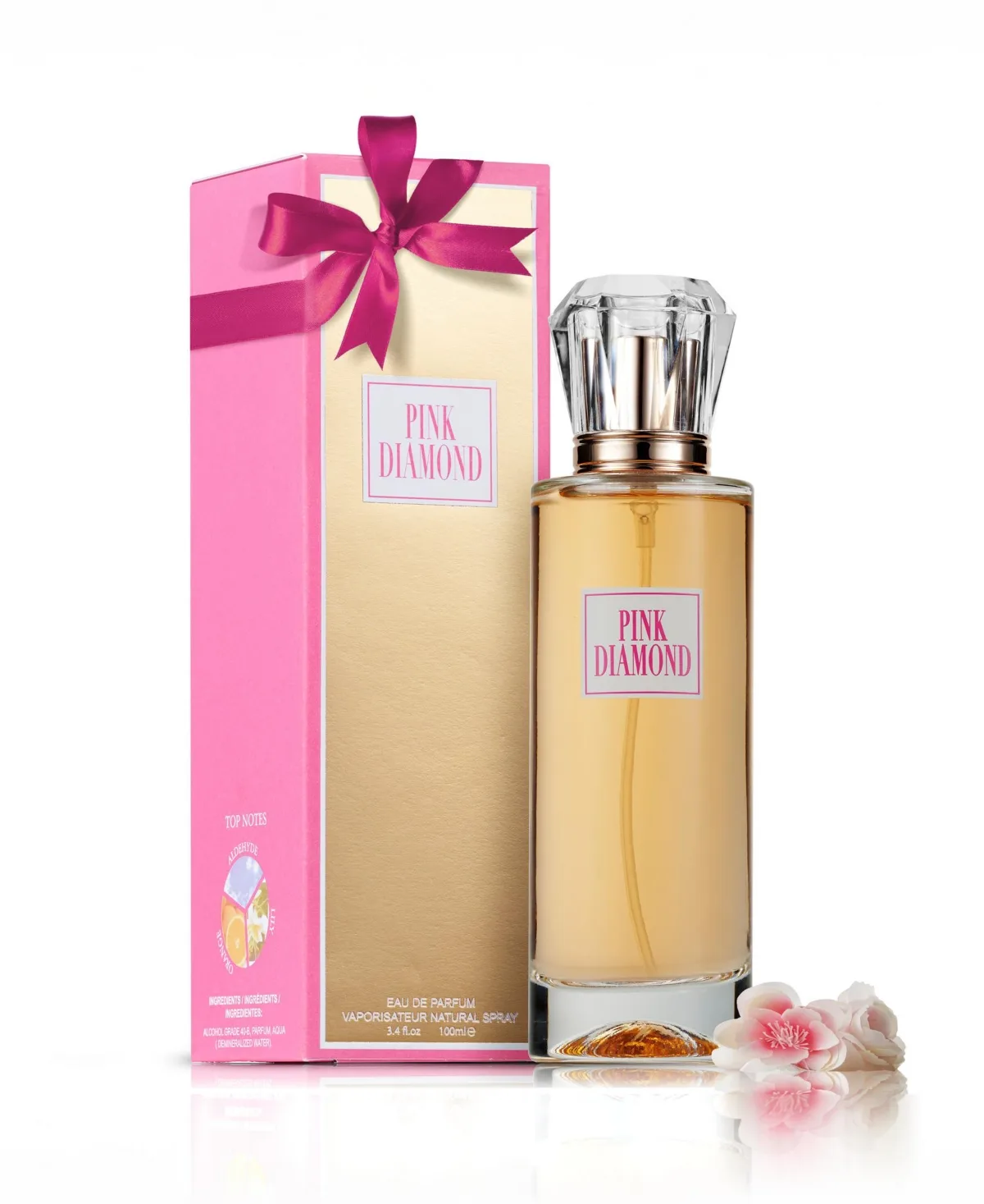 Lovery Pink Diamond Eau De Parfum - 3.4 oz by Lovery