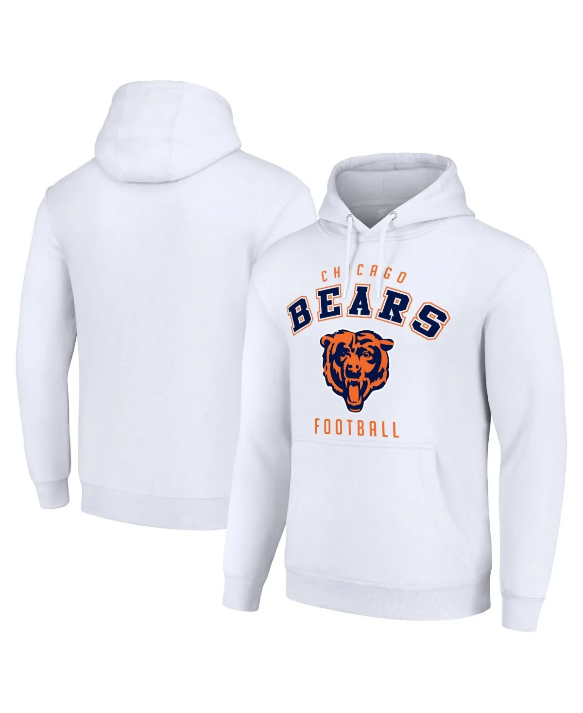 Chicago Bears Screen-Print Pullover Hoodie by Starter