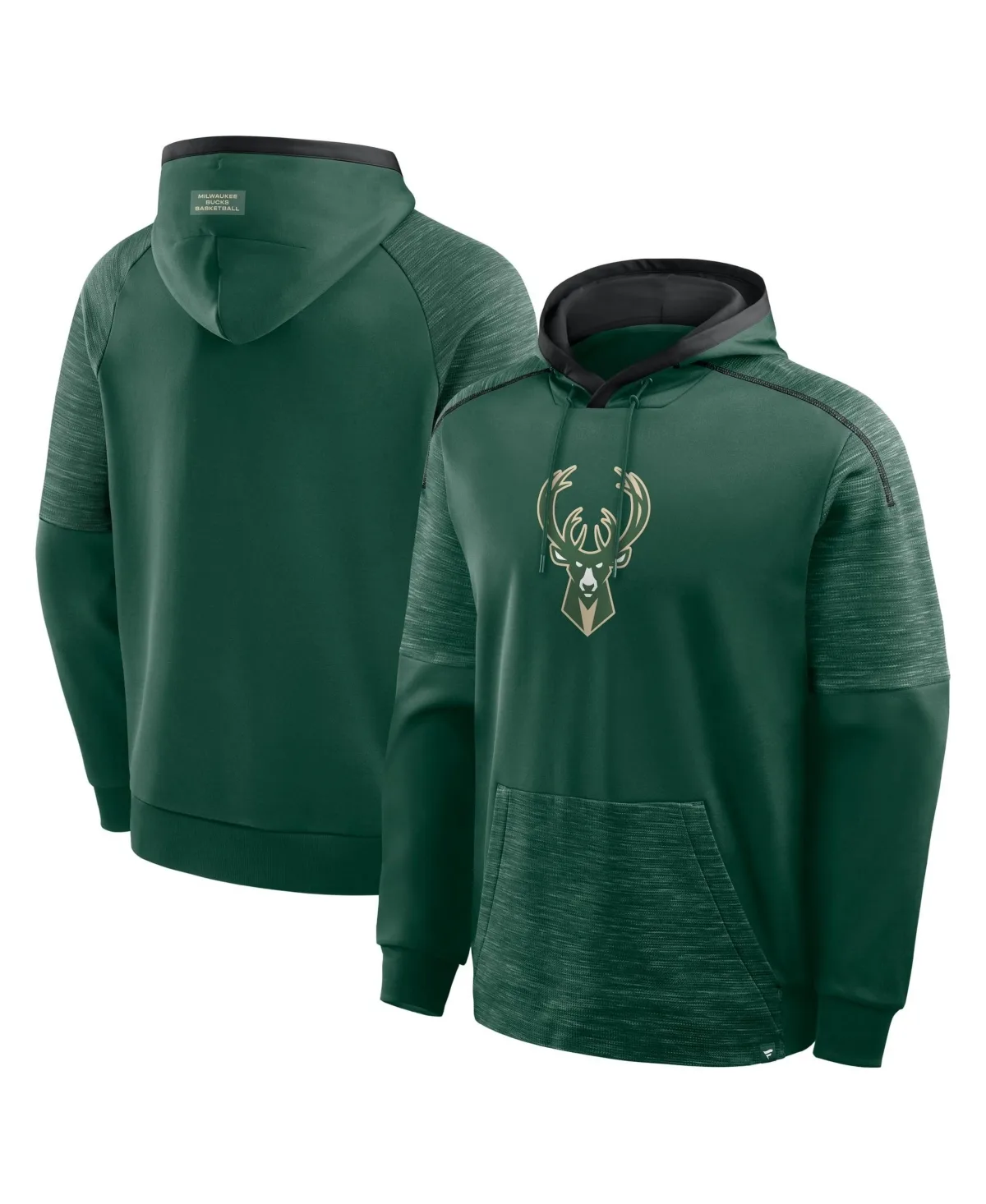Milwaukee Bucks Pick Roll Defender Pullover Hoodie by Fanatics