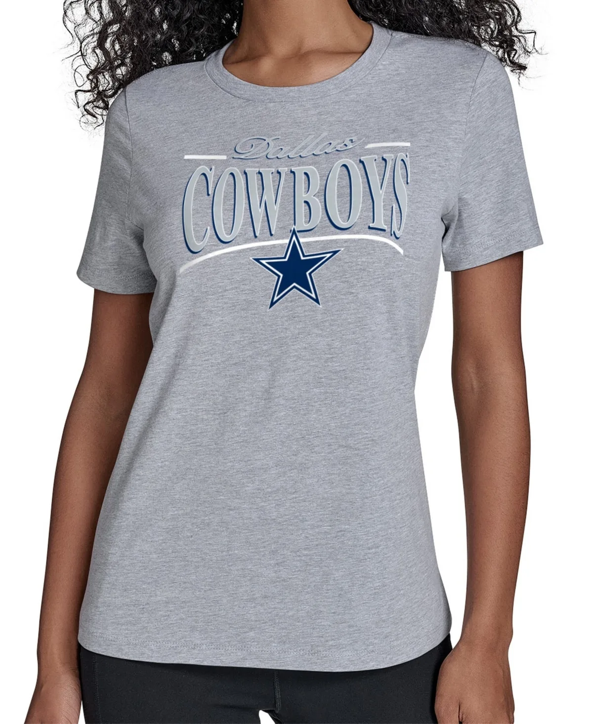 Dallas Cowboys Arch Stripe T-Shirt by Starter