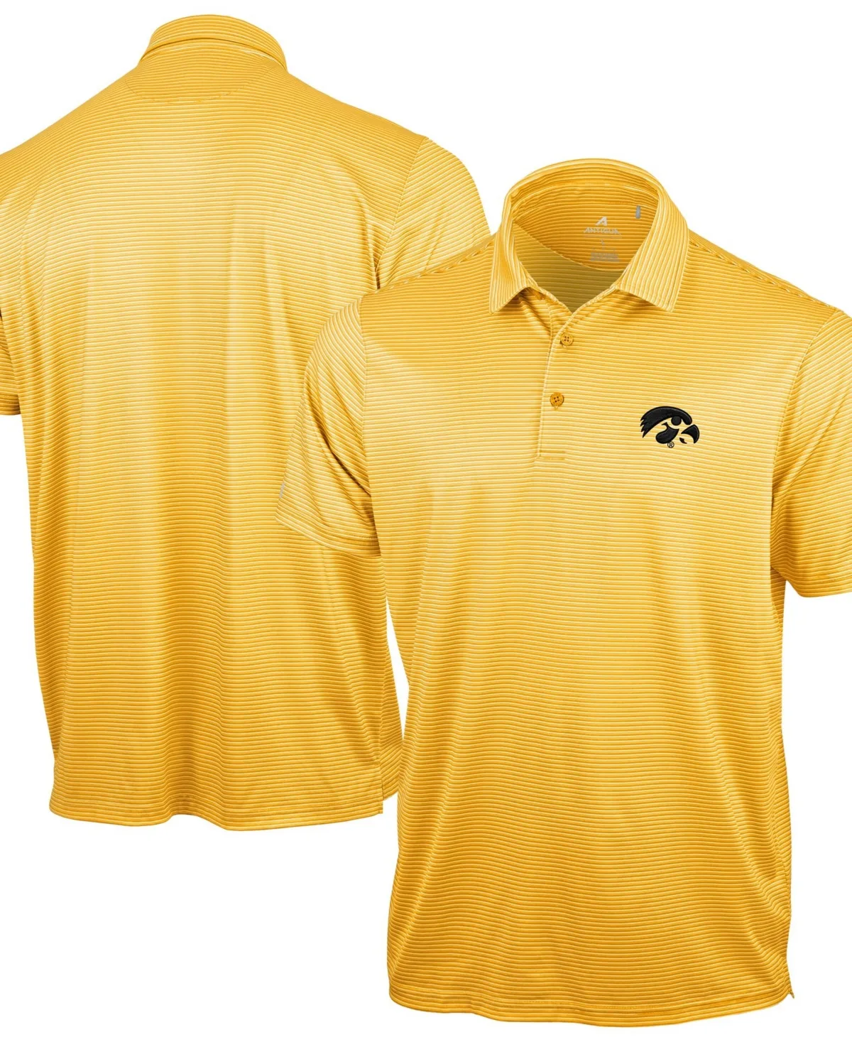 Iowa Hawkeyes Lineage Polo Shirt by Antigua