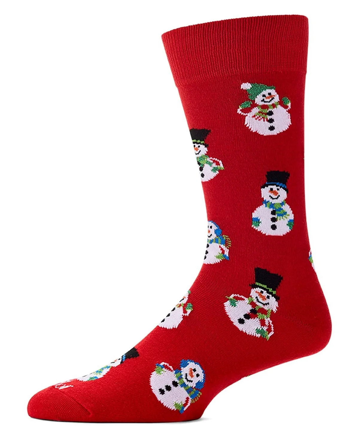 Snowmen Holiday Crew Socks by Memoi
