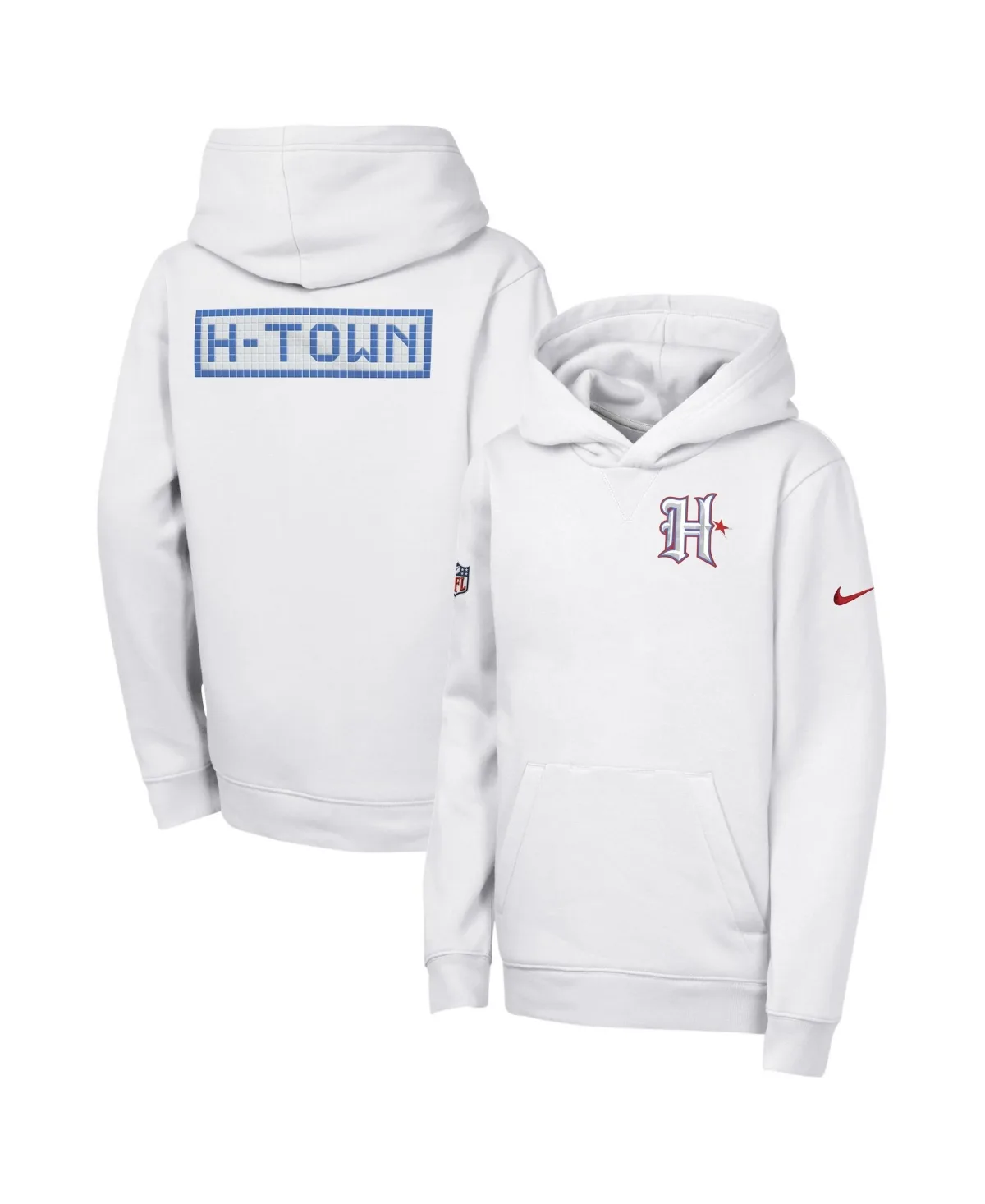Houston Texans 2026 Rivalries Collection Sideline Club Fleece Pullover Hoodie by Nike