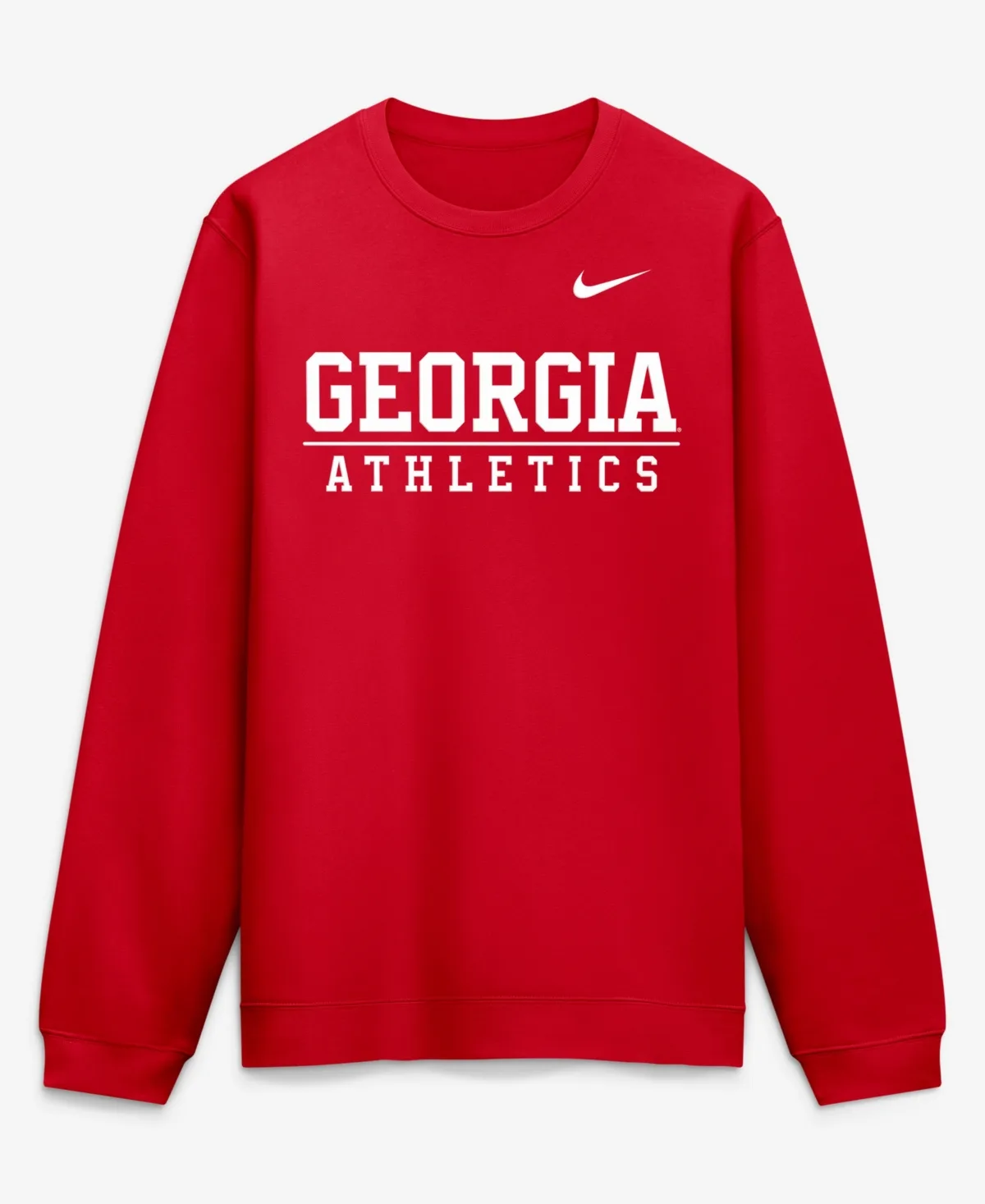 Georgia Bulldogs Club Fleece Pullover Sweatshirt by Nike