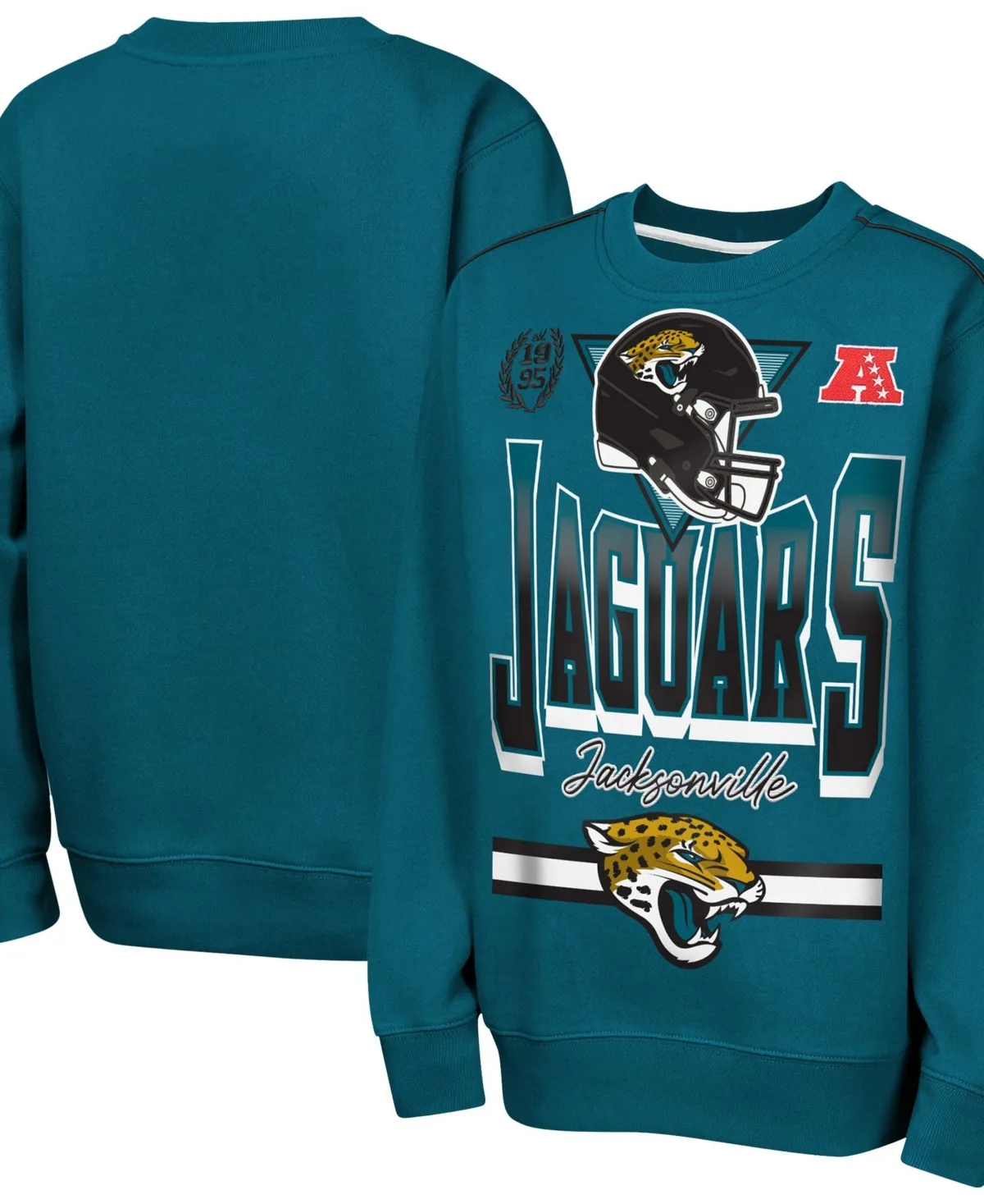 Jacksonville Jaguars Run Fleece Sweatshirt by Outerstuff