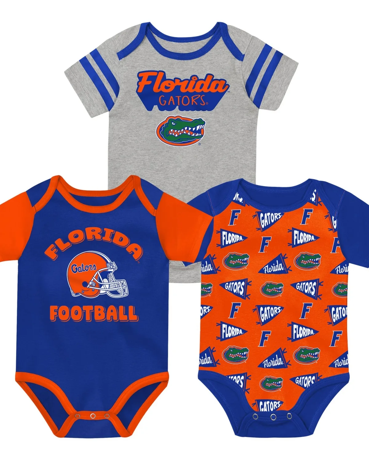 Florida Gators Star Player Bodysuit Set, 3-Piece by Outerstuff
