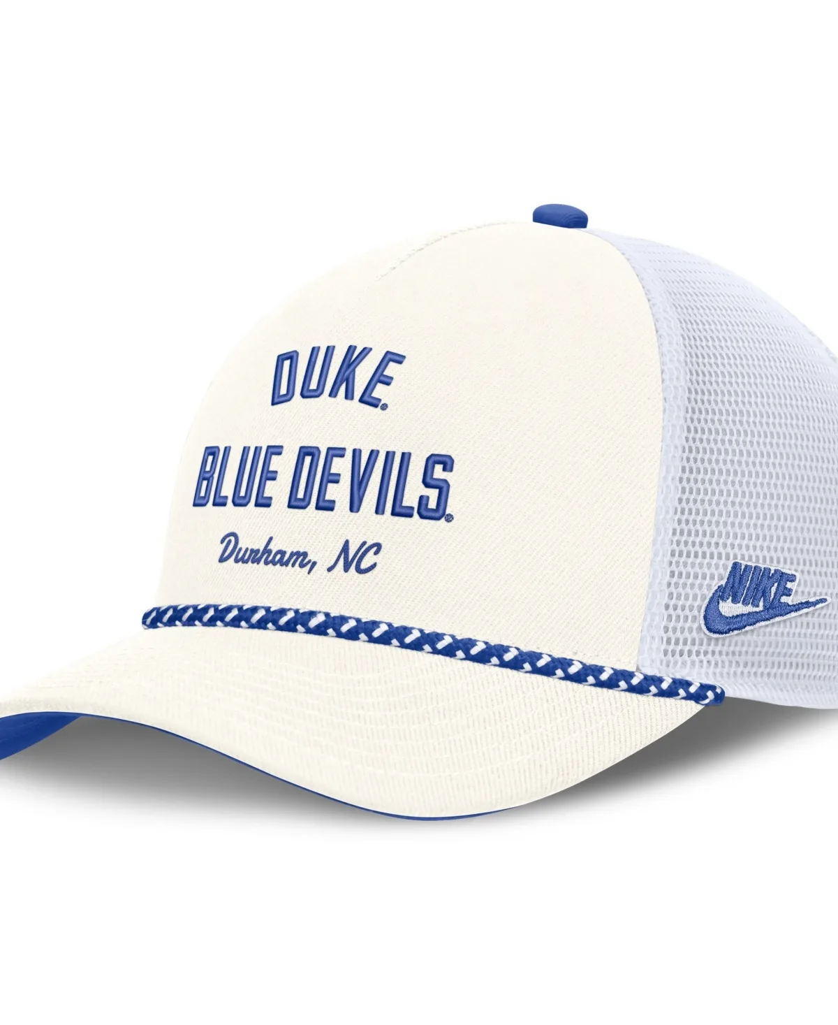 Duke Blue Devils Mascot Rope Trucker Adjustable Hat by Nike