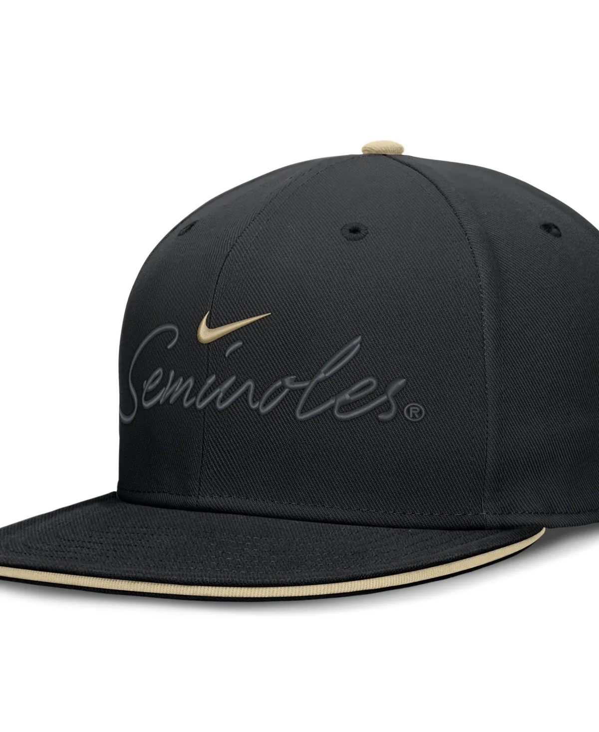 Florida State Seminoles Dri-Fit Primetime Script Fitted Hat by Nike