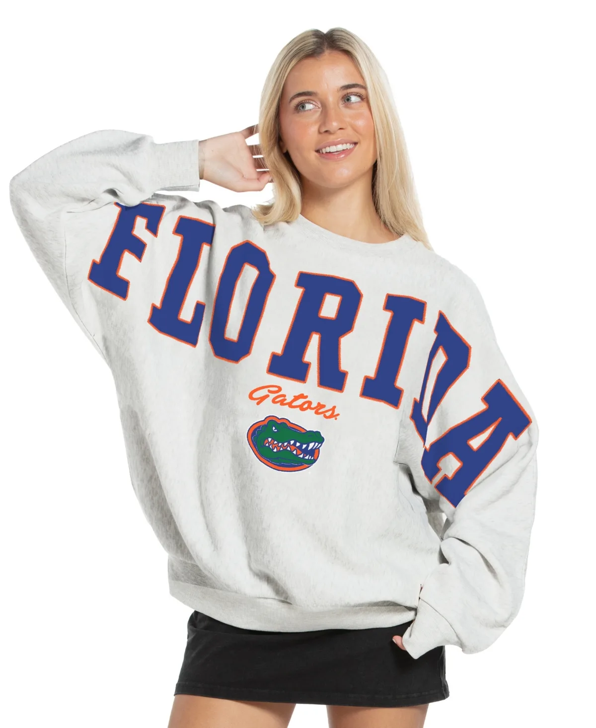 Florida Gators Flannigan Oversized Fleece Sweatshirt by Pressbox