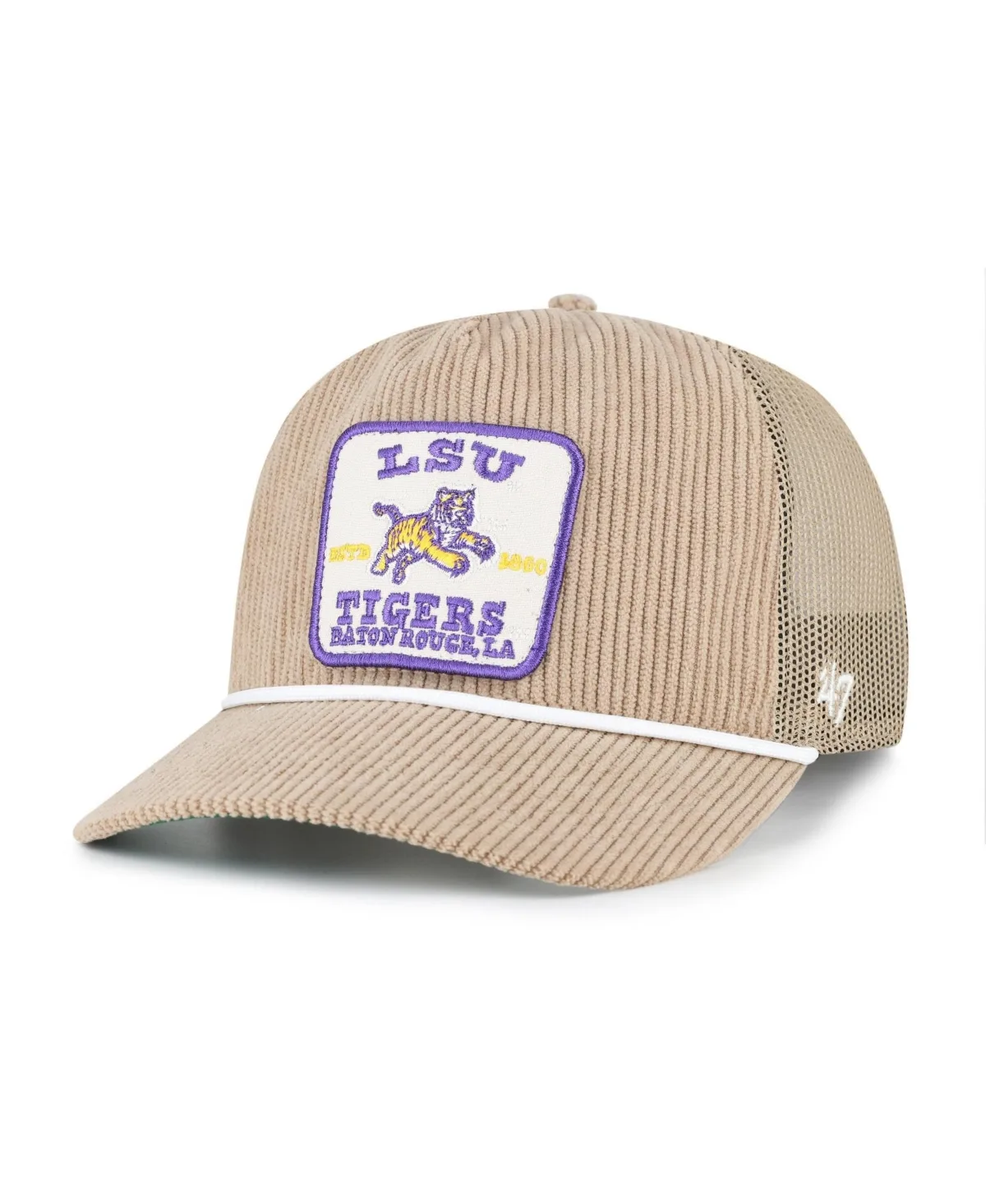 LSU Tigers Cordlandia Hitch Adjustable Hat by 47 Brand