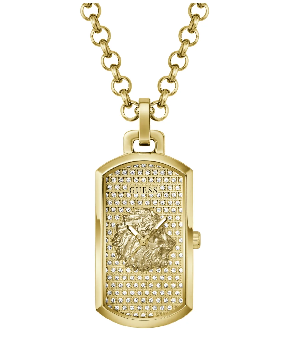 Quartz Gold-Tone Stainless Steel Watch 25mm by GUESS