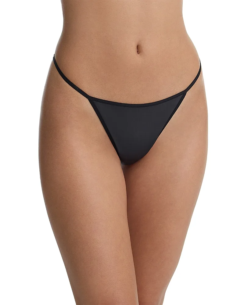 Late Night Faux Leather String Thong by Skarlett Blue