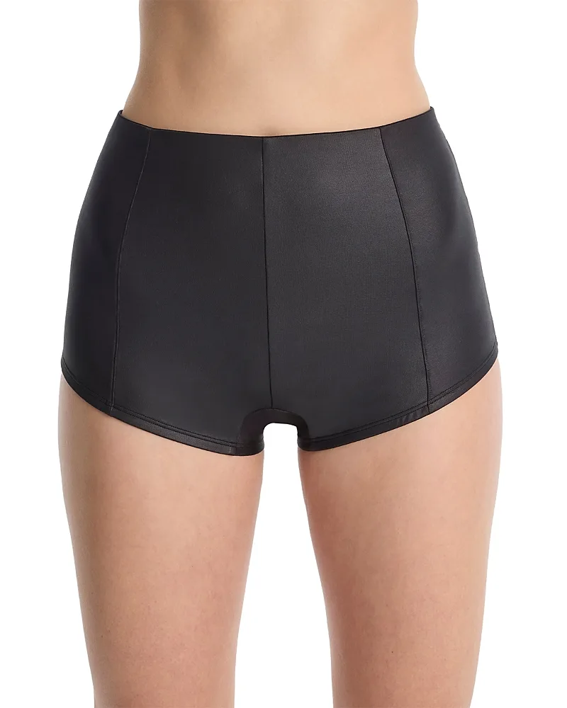 Late Night Faux Leather Hot Pant by Skarlett Blue