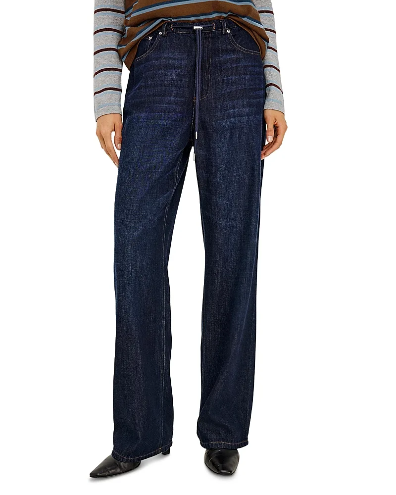 Normandie Straight Jeans in Rinse Wash by Rails