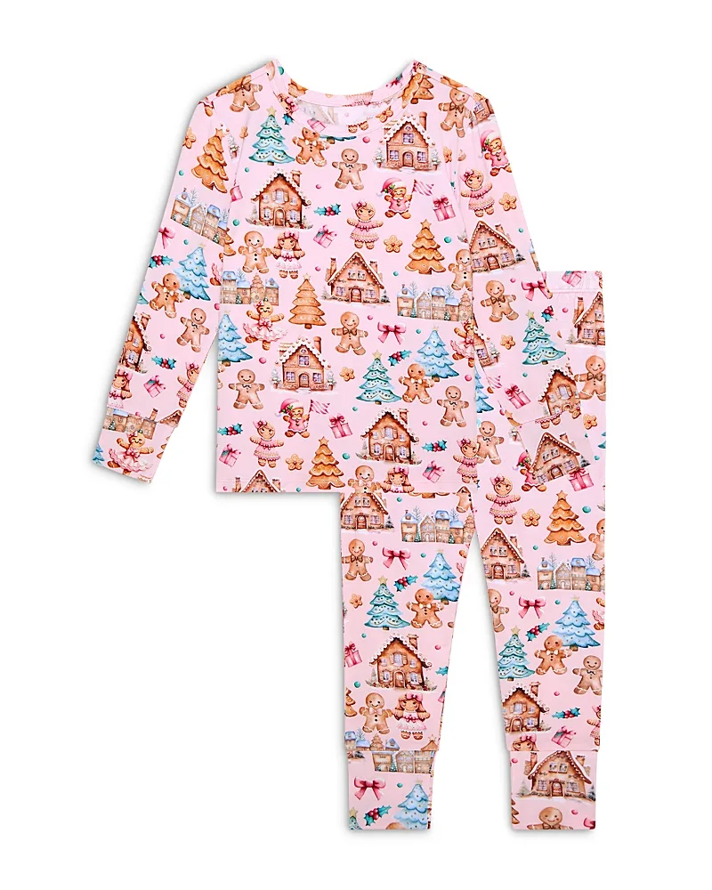 Ginger & Friends Long Sleeve Basic Pajama Set by Posh Peanut