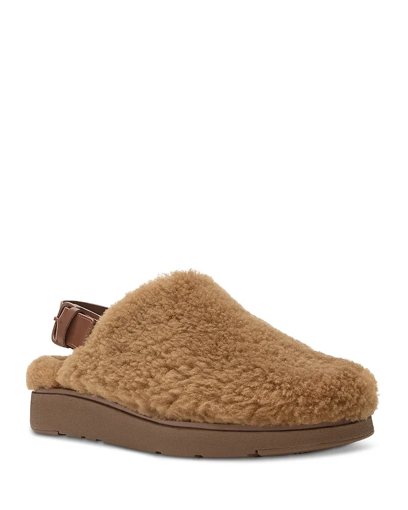 Gen-Ff Suede & Shearling Mules by FitFlop