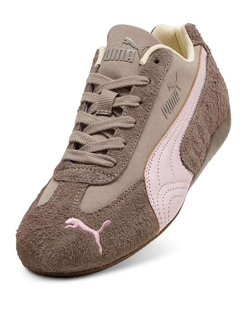 Speedcat Brushed Luxe Leather Sneakers by PUMA