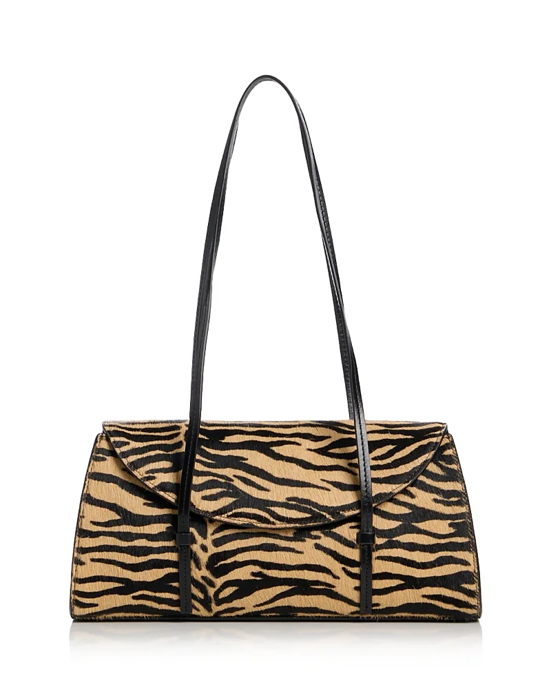 Elena Calf Hair Shoulder Bag by Reformation