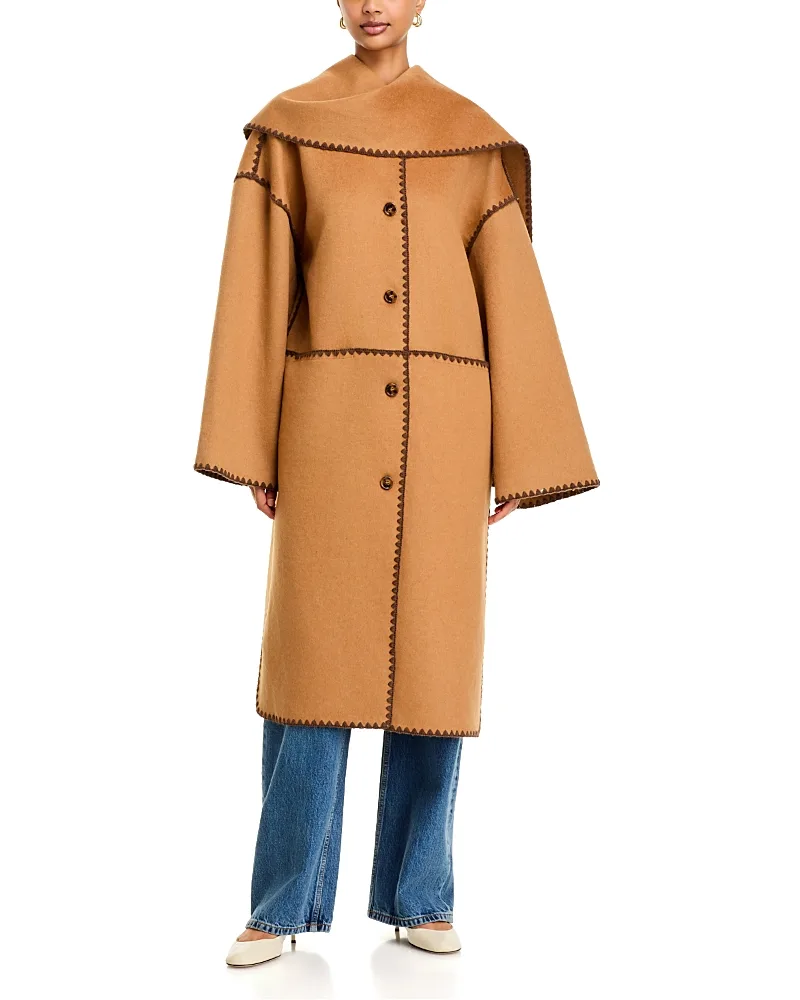 Leone Button Front Coat by A.ren