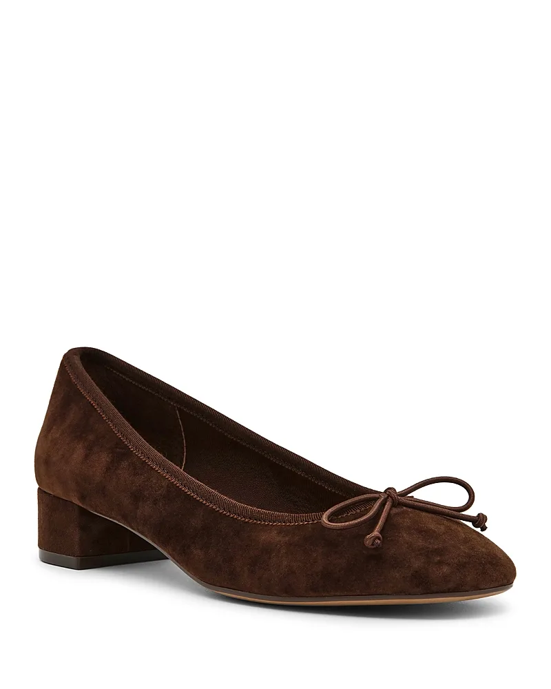 Steffi Suede Ballet Pumps by Steve Madden