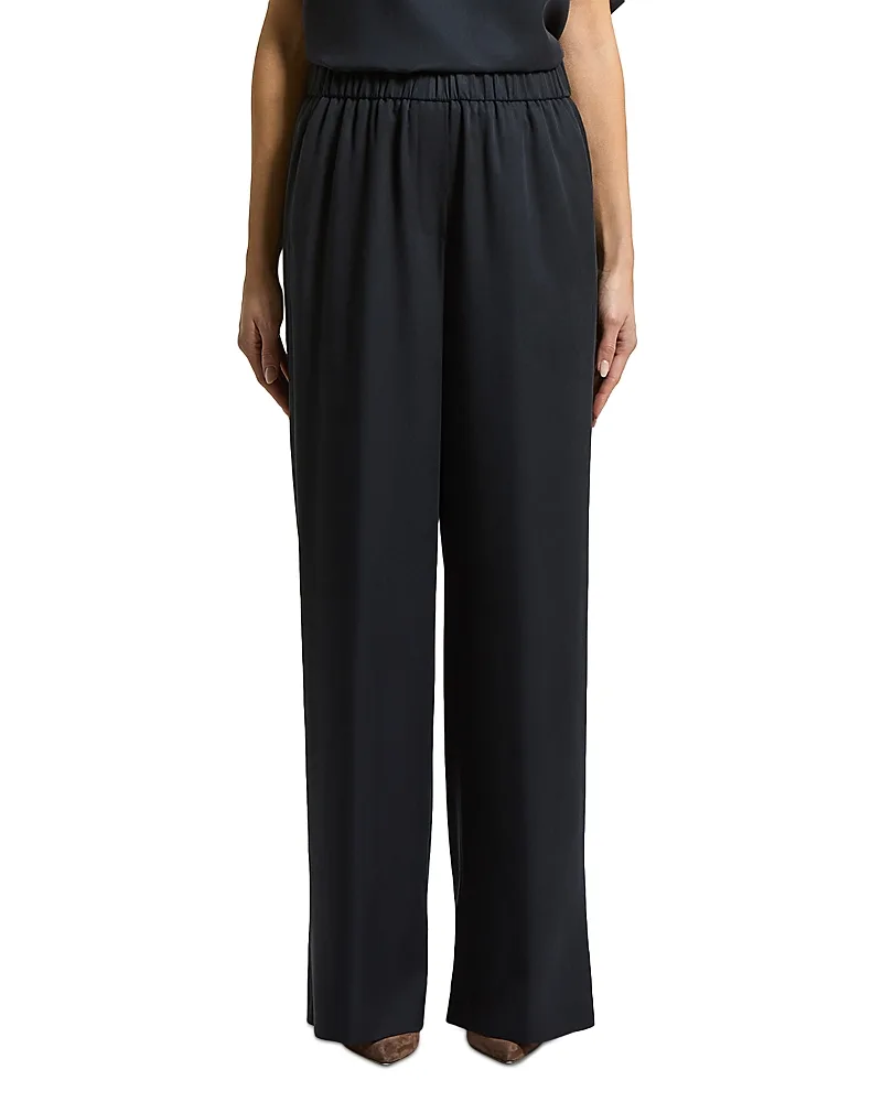 Flowy Twill Pants by Peserico