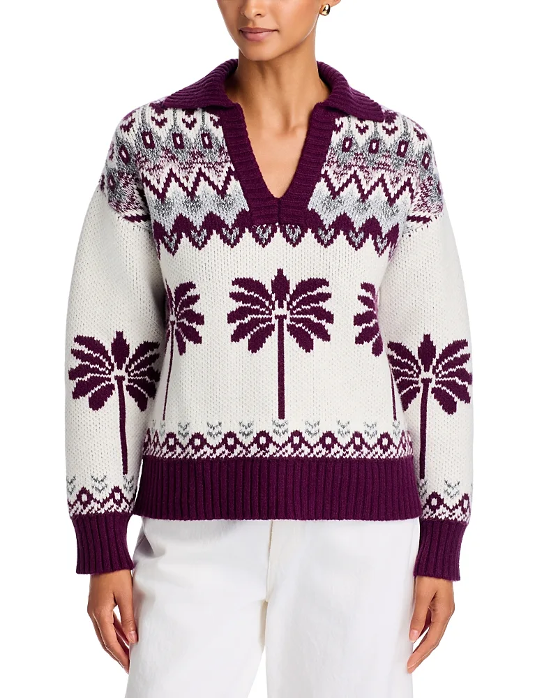 Cloud Bay Cotton Blend Fair Isle Sweater by Tommy Bahama