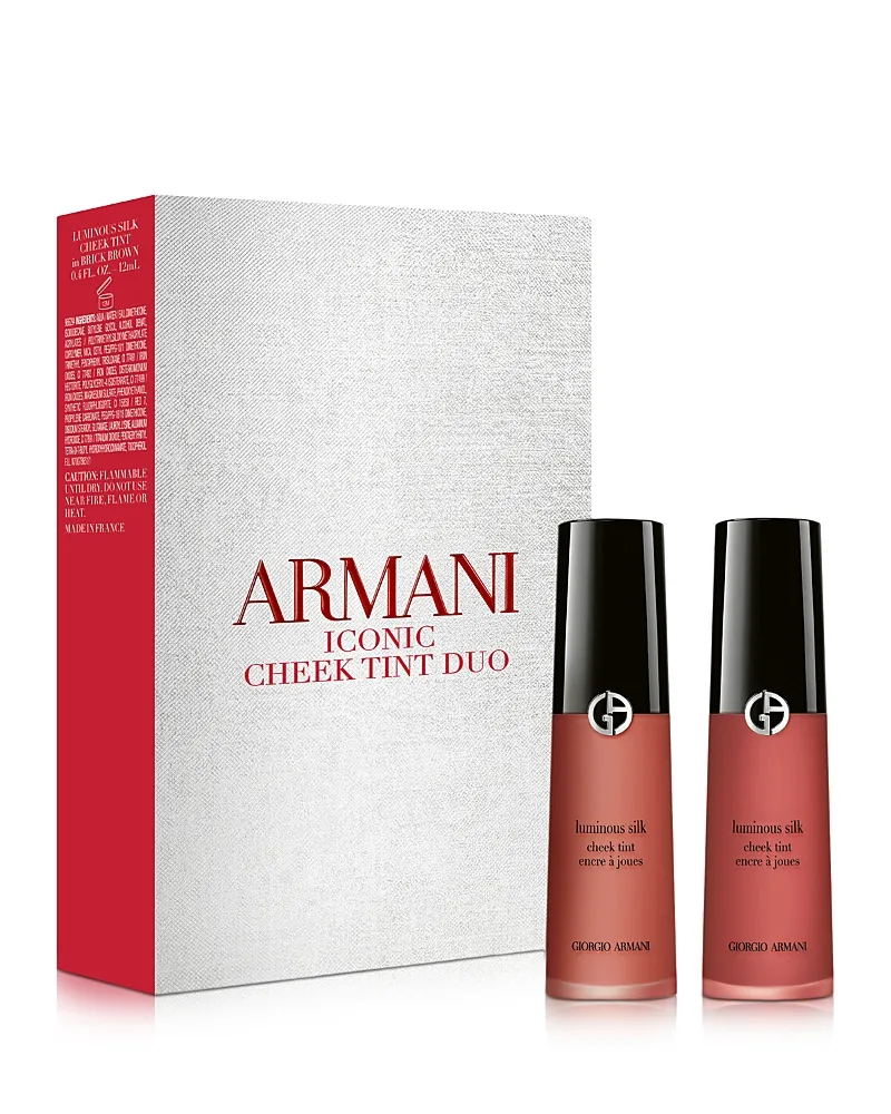 Warm & Toasty Cheek Tint Blush Duo Gift Set by Armani