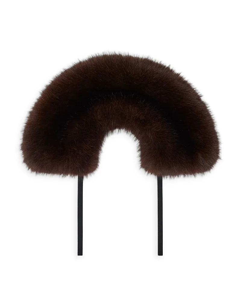 Faux Fur Collar by Maje