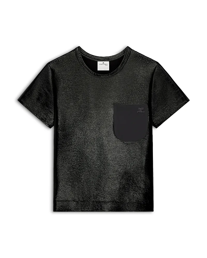 One Pocket Vinyl Top by Courreges