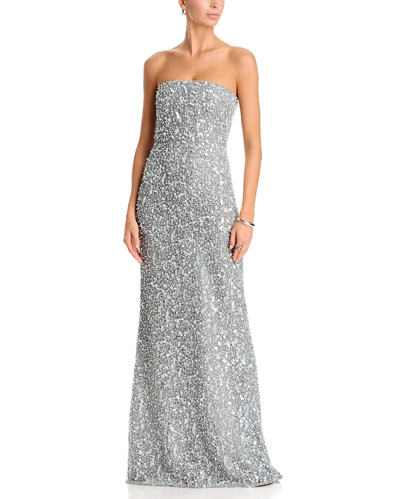 Sau Lee Courtney Beaded Dress