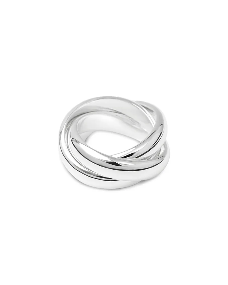 Sofie Sculptural Layered Band Ring by Lie Studio