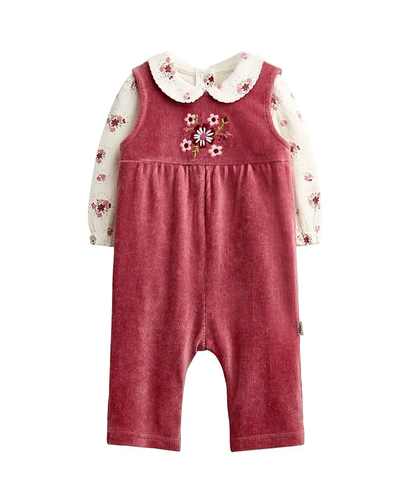 Squirrel Dungaree Set by bebe