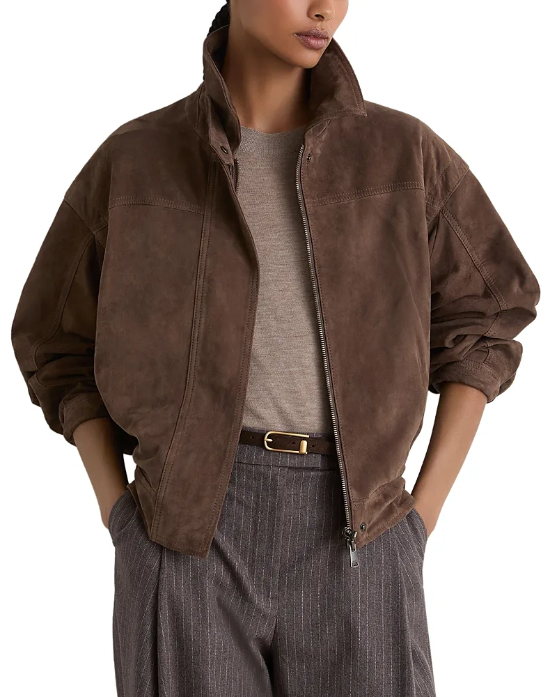Cooper Relaxed Suede Jacket