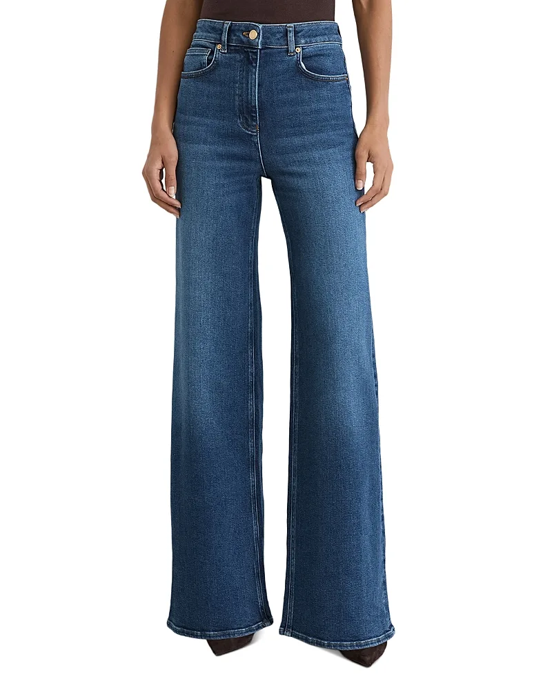 Jas High Rise Wide Leg Jeans