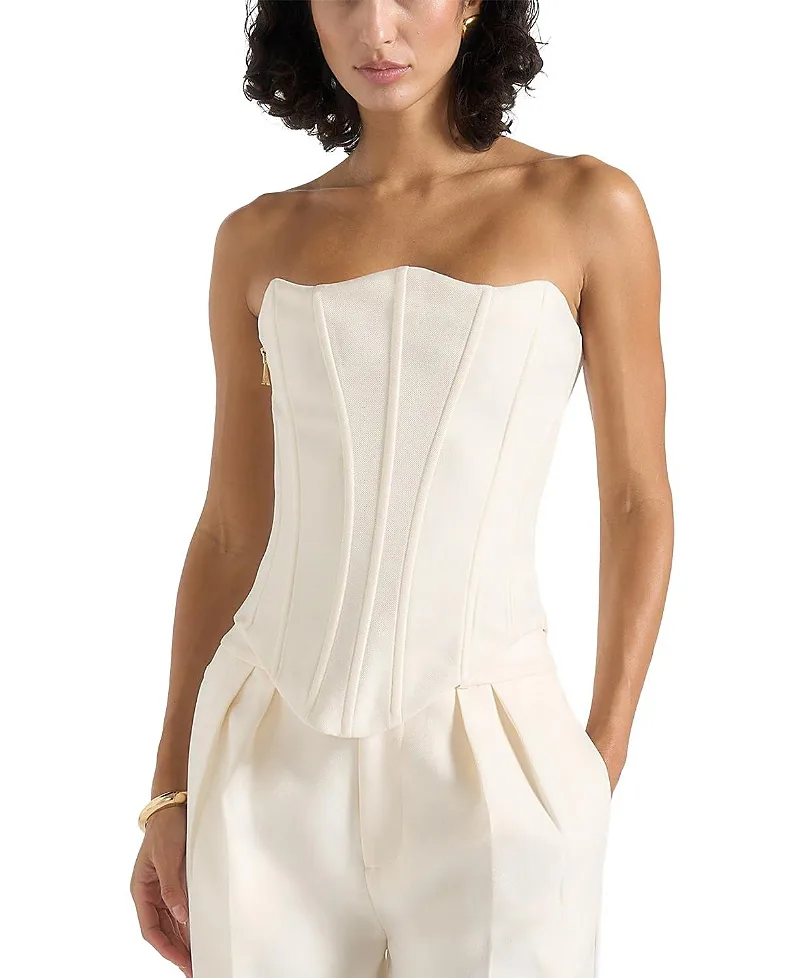 Scarlett Lace Up Corset by Maniere De Voir
