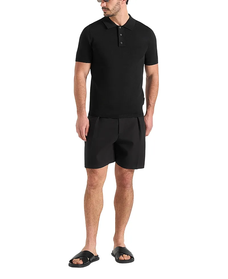 Marin Pleated Shorts by Maniere De Voir
