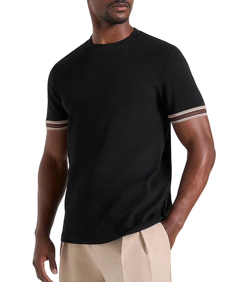 Layton Taped Cotton T-Shirt by Maniere De Voir