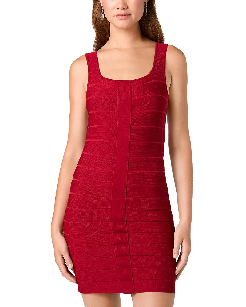 Bandage Knit Mini Dress