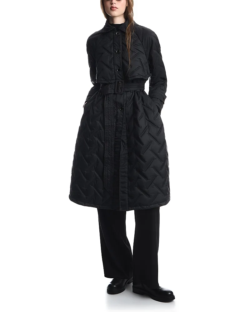 Emporio Armani Belted Down Puffer Coat by Armani