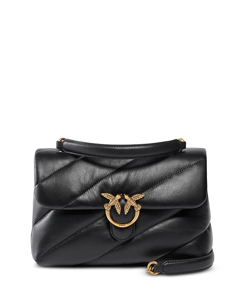 Love Puff Classic Small Leather Crossbody by Pinko
