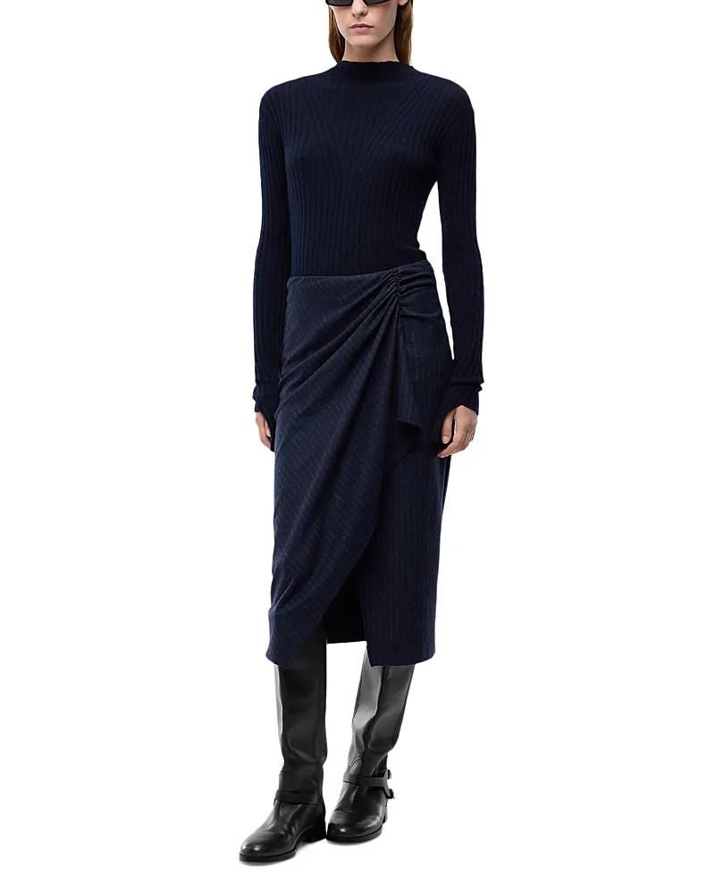 Dianella Mixed Media Midi Dress by Pinko