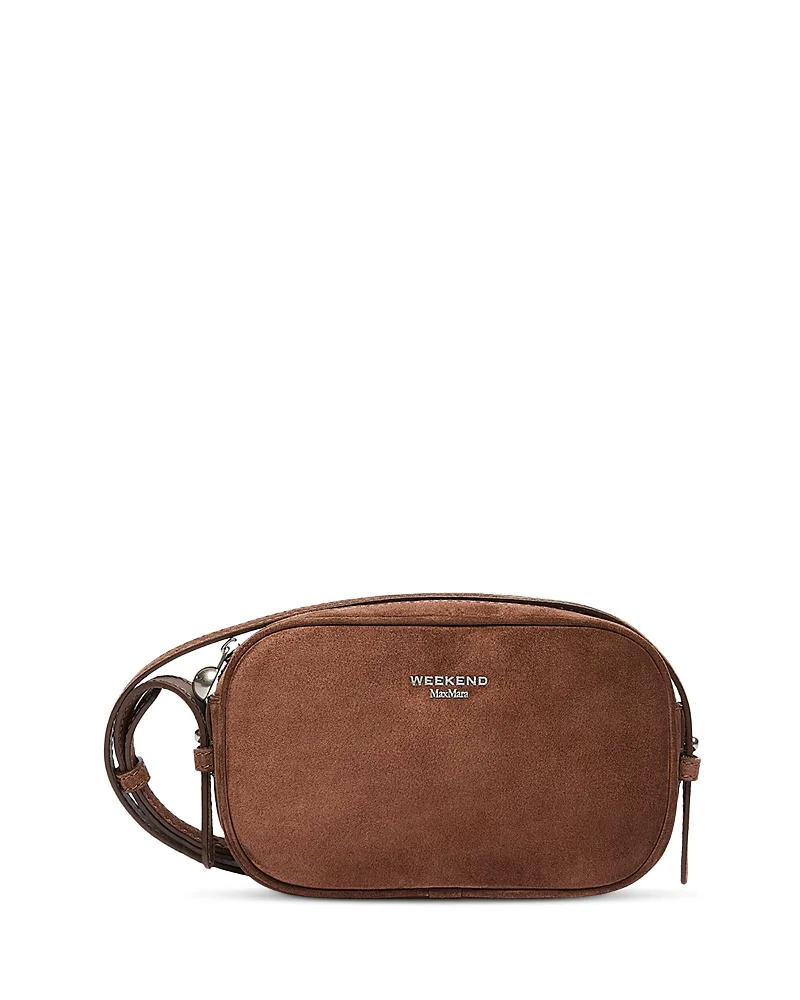 Metallic Suede Camera Bag by Max Mara
