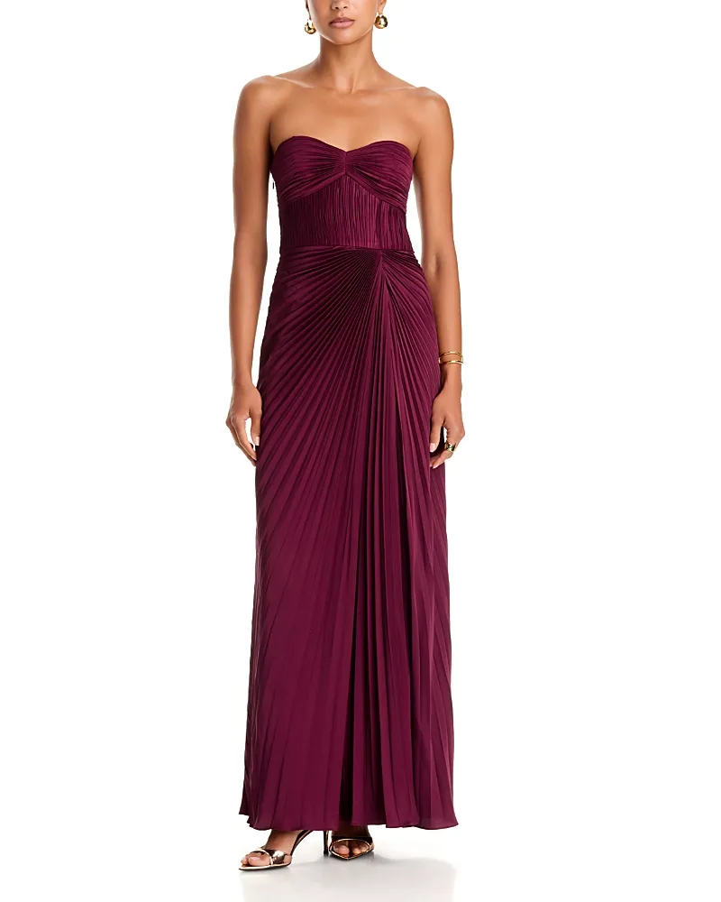 Joyceanne Plisse Gown