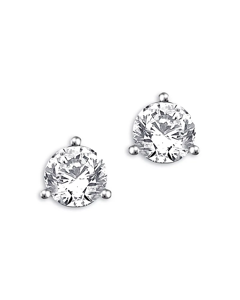 Diamond Solitaire Stud Earrings in Platinum, 3.94 Tcw by Bloomingdales Fine Collection