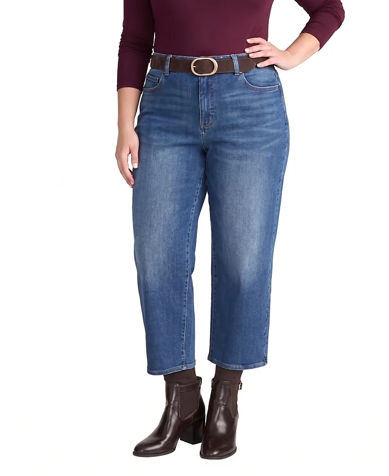 Refined Lou Barrel Jeans by Universal Standard