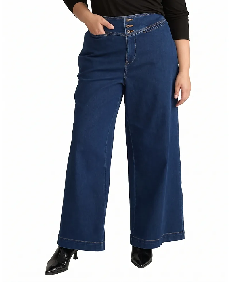 Charlie High Rise Sailor Jeans by Universal Standard