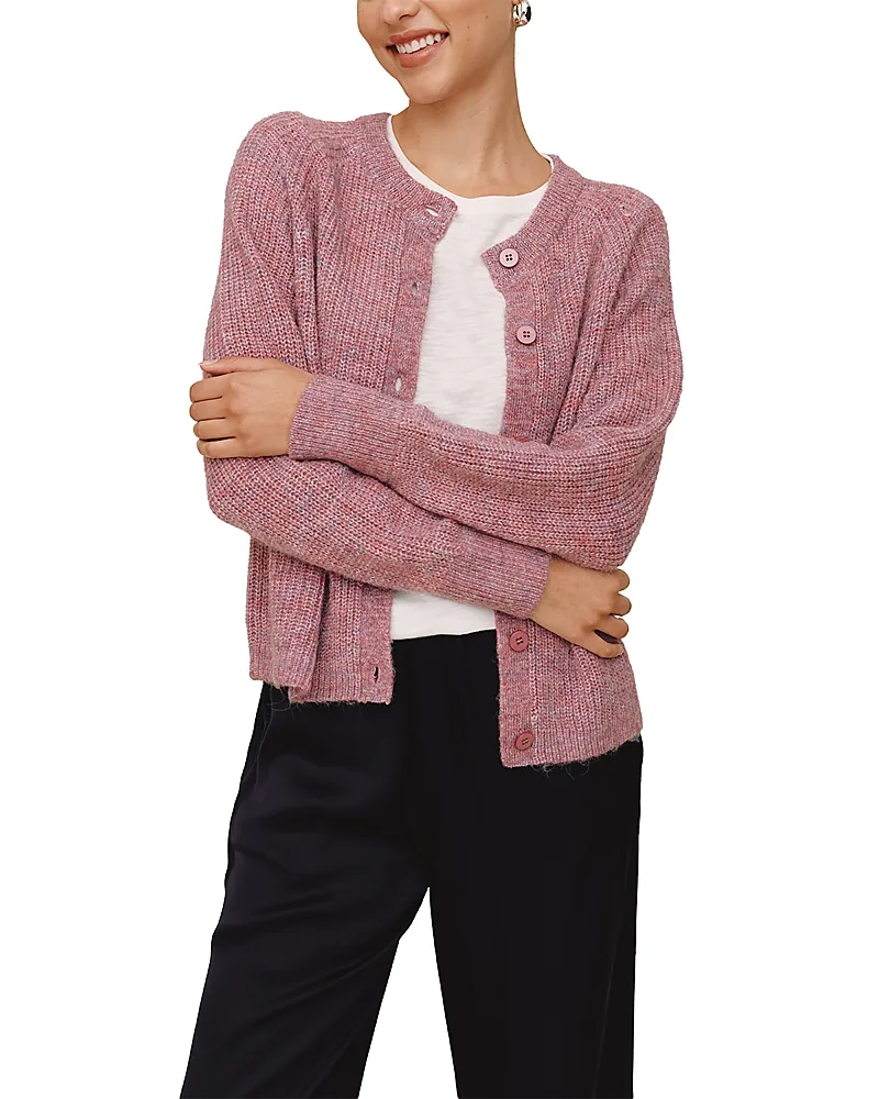 Raglan Sleeve Crewneck Cardigan by Bella Dahl